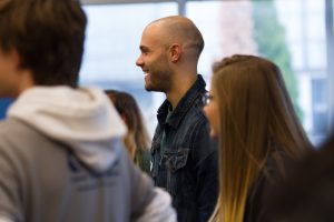 Oregon Shakespeare Festival visits West Albany High School.