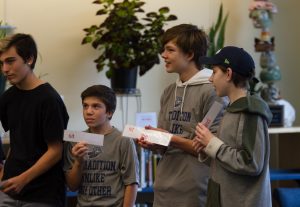 Oregon Shakespeare Festival visits West Albany High School.