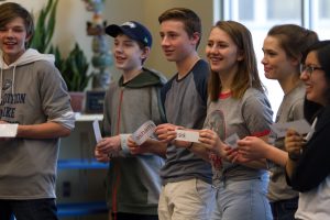 Oregon Shakespeare Festival visits West Albany High School.