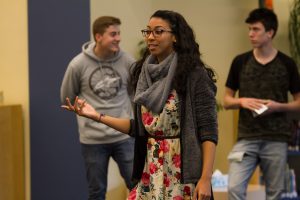 Oregon Shakespeare Festival visits West Albany High School.