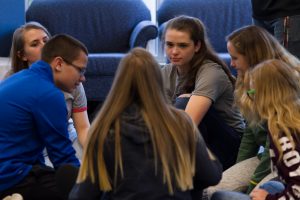 Oregon Shakespeare Festival visits West Albany High School.