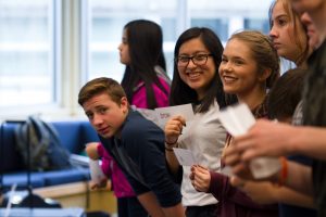 Oregon Shakespeare Festival visits West Albany High School.