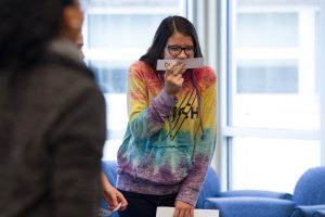 Oregon Shakespeare Festival visits West Albany High School.