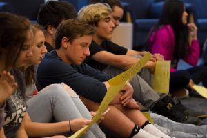 Oregon Shakespeare Festival visits West Albany High School.