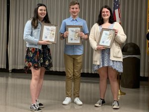 NAMS Optimist Club award winners