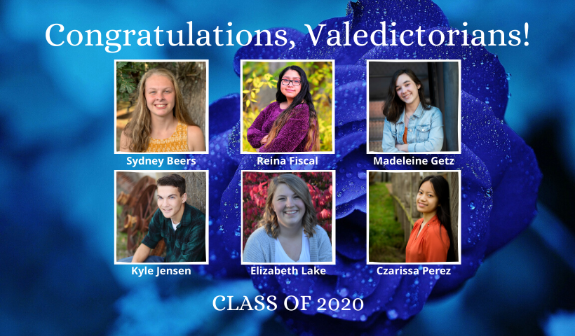 Congratulations Valedictorians