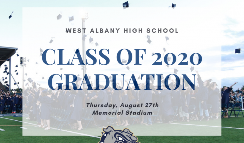 WAHS graduation August 27, 2020
