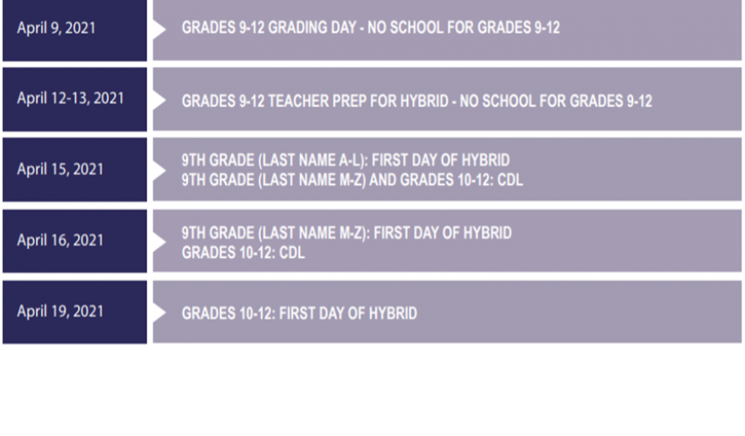 hybrid schedule