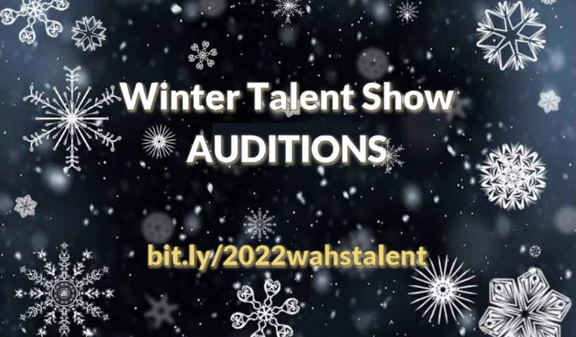 Winter Talent Show Auditions