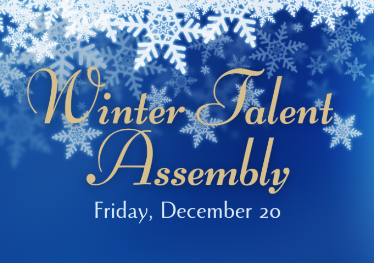 Winter Talent Assembly Livestream Link