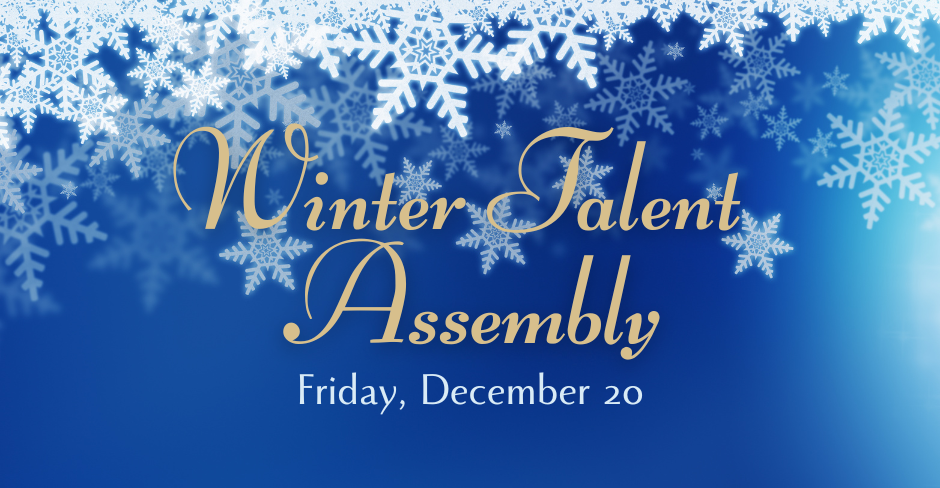 Winter Talent Assembly Livestream Link